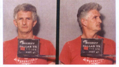Photo of Чарльз Фредрик Олбрайт, убийца глазного яблока из Далласа, штат Техас.